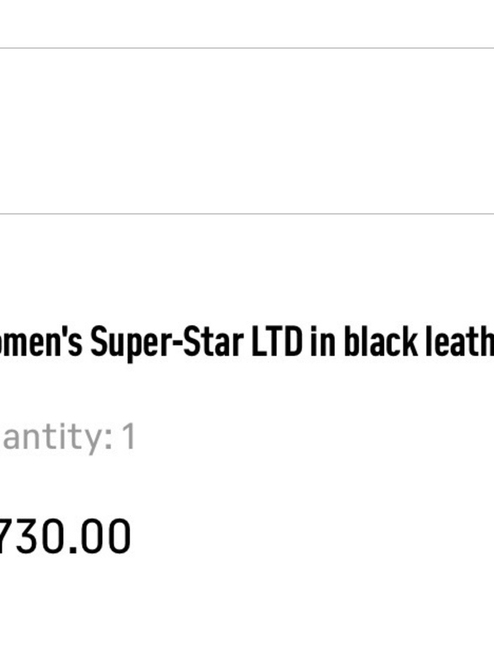 Golden Goose Black Leather Sneakers with Gold Star Accent and Glitter Heel - Picture 7 of 7
